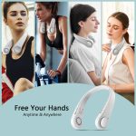 2000mAh High Speed Air Cooling Rechargeable Summer Sport Fan - Image 3